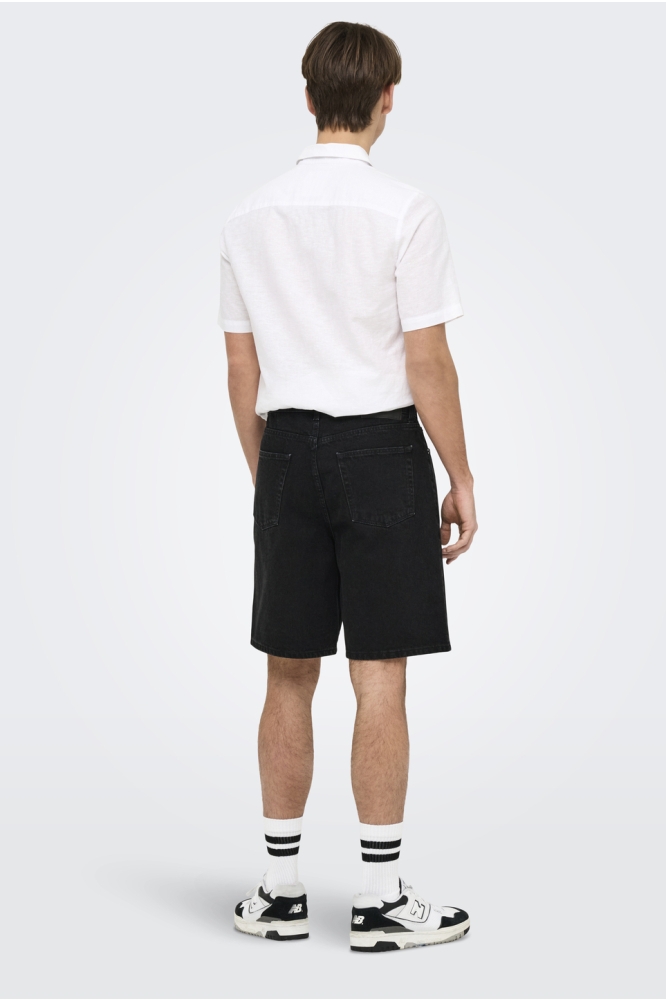 ONSFADE BLACK 9087 TAI DNM SHORTS N 22029087 Black Denim